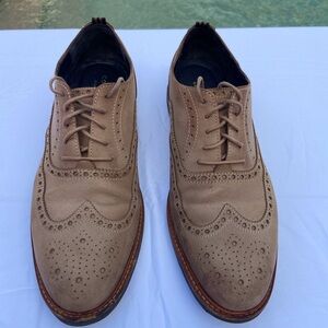 Cole Haan Men's Light Brown Brogue Oxfords